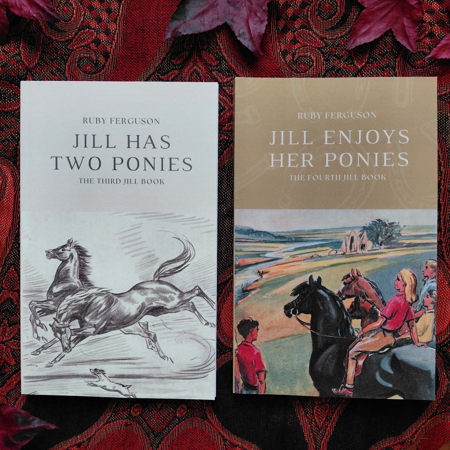 Ruby Ferguson: Jill paperback collection and a follow on (6 paperbacks)