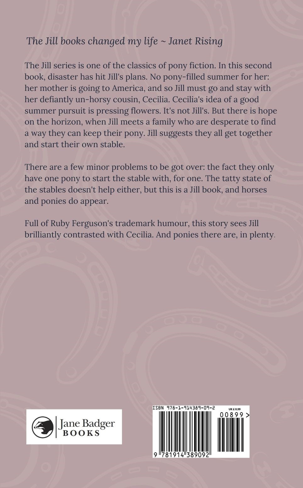 Ruby Ferguson: A Stable for Jill (paperback)