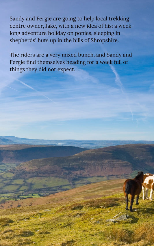Diana Pullein-Thompson: Ponies on the Trail (eBook - Sandy 2)