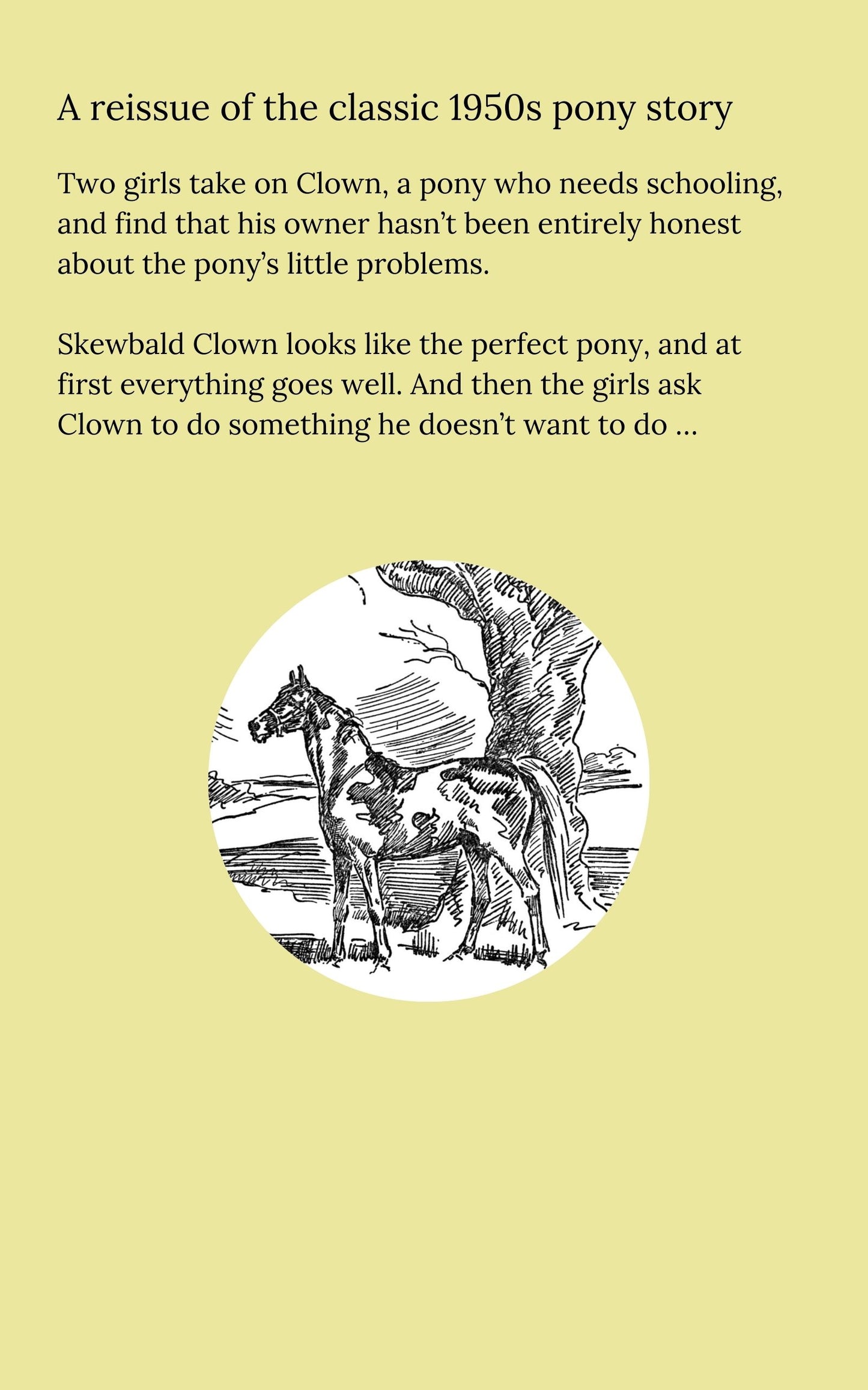 Diana Pullein-Thompson: A Pony to School (eBook - Augusta and Christina 3)