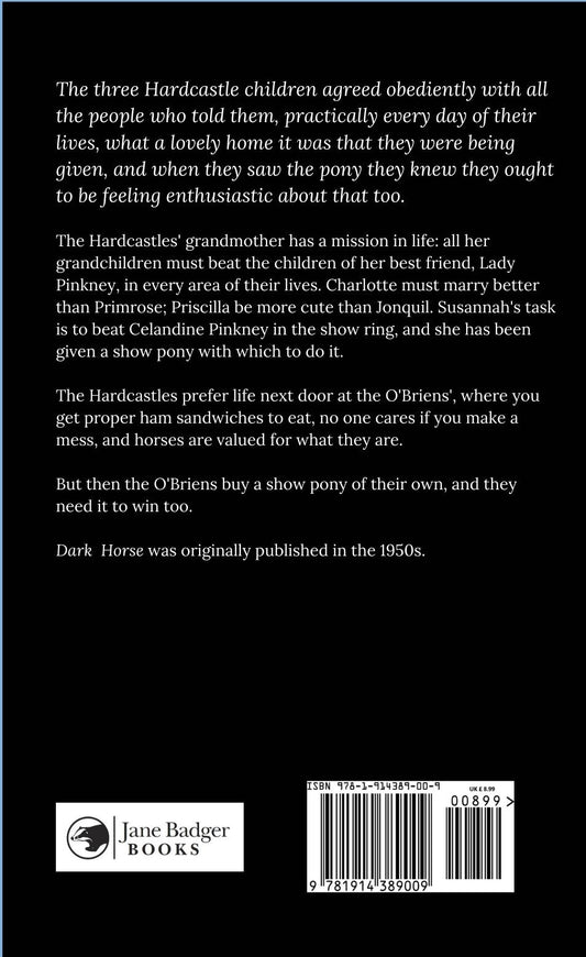 Patience McElwee: Dark Horse (paperback)