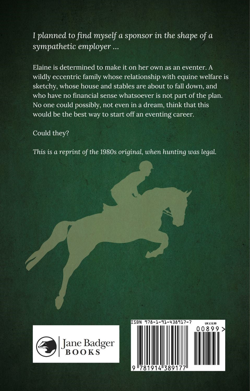 Caroline Akrill: Eventer's Dream (paperback)