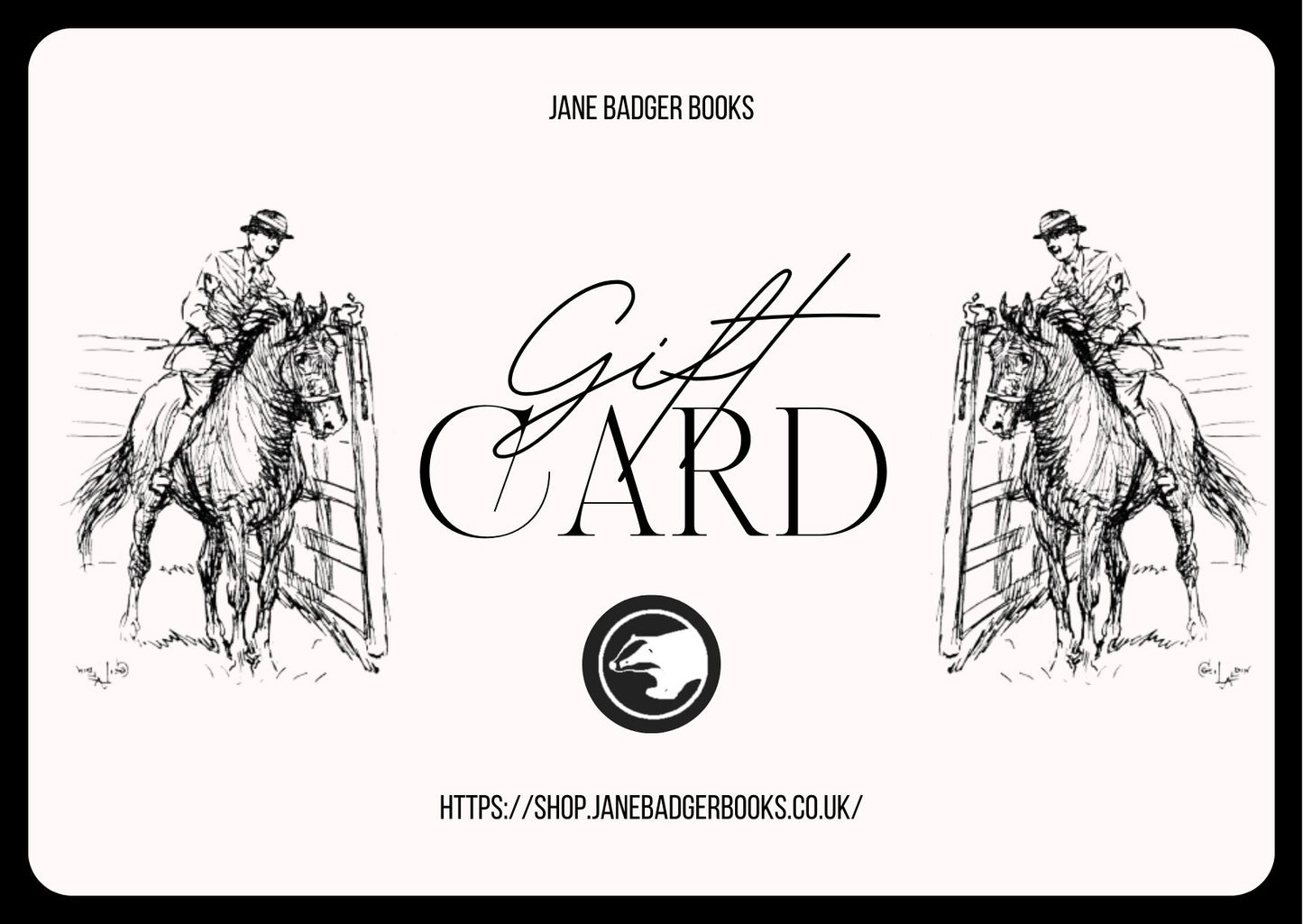Jane Badger Books Gift Card