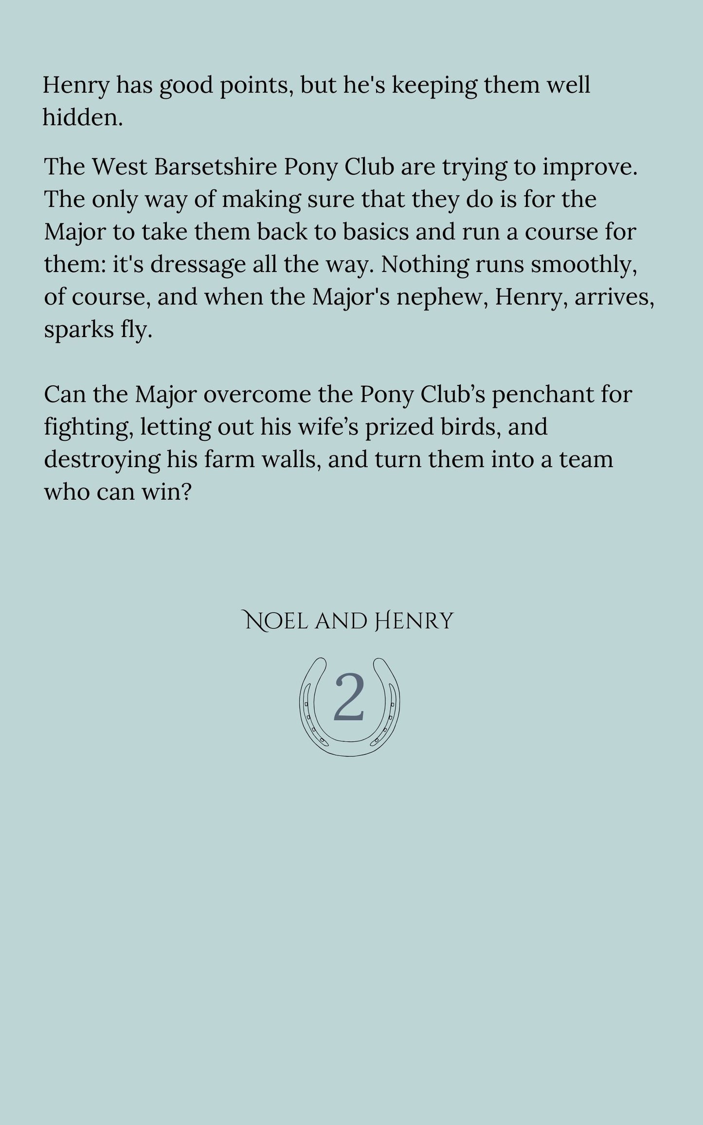 Josephine Pullein-Thompson: Pony Club Team (eBook  - Noel and Henry 2)