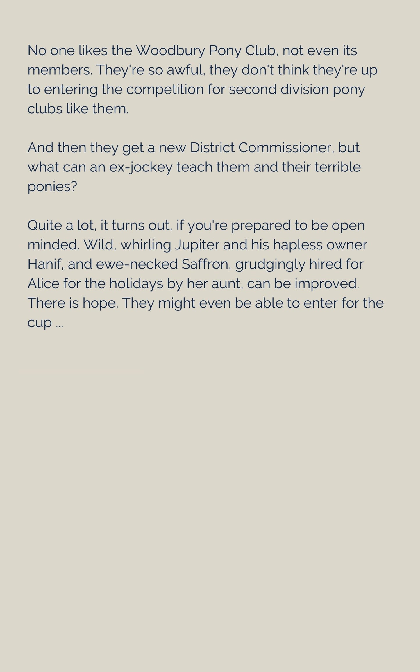 Josephine Pullein-Thompson: Pony Club Cup (eBook - Woodbury 1)