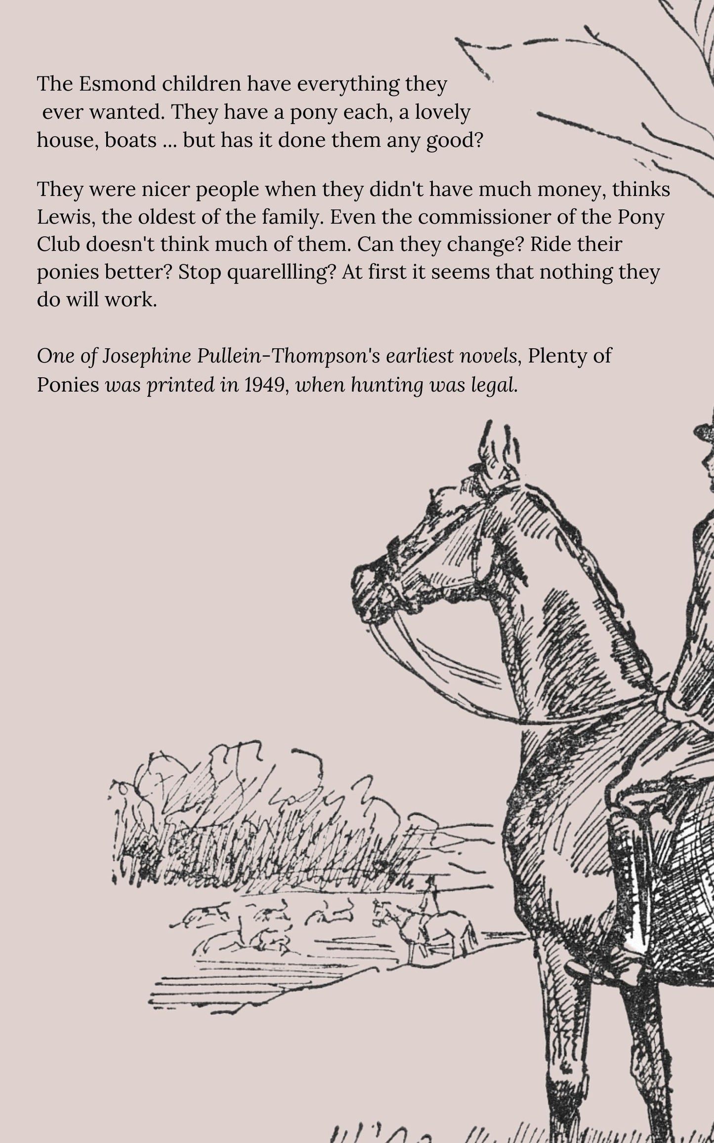 Josephine Pullein-Thompson: Plenty of Ponies (eBook)