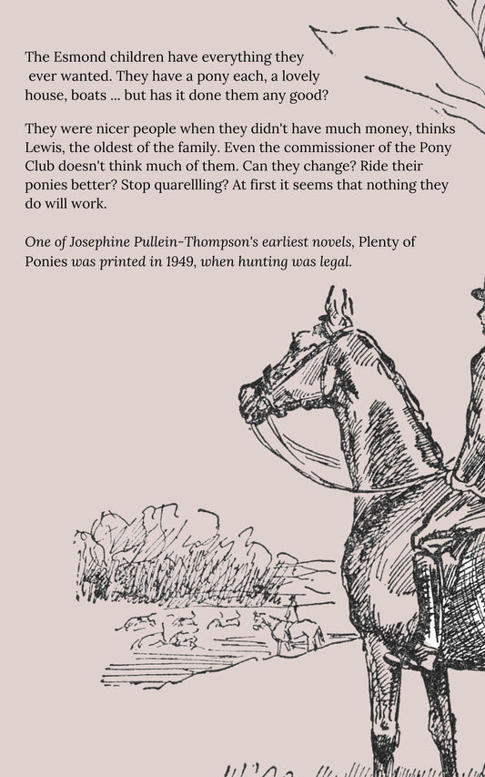 Josephine Pullein-Thompson: Plenty of Ponies (eBook)