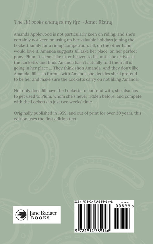 Ruby Ferguson: Jill and the Perfect Pony (paperback)