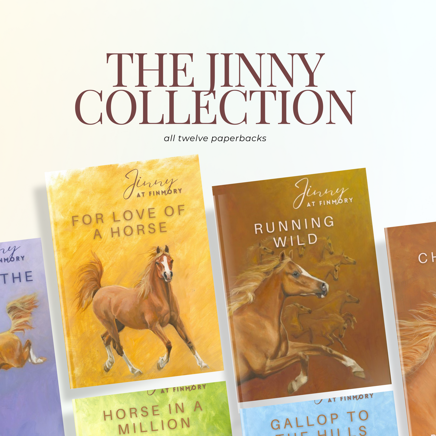 Patricia Leitch: Jinny complete series in paperback (all 12 books)