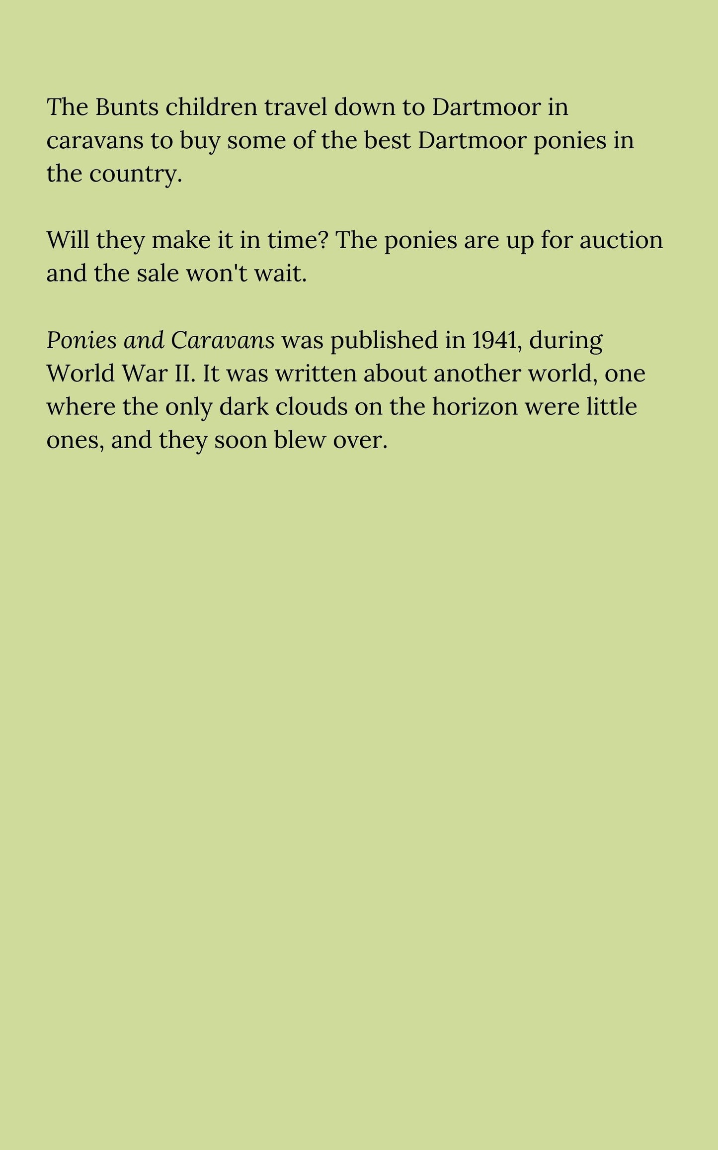 Marjorie Mary Oliver and Eva Ducat: Ponies & Caravans (eBook - Bunts series 3)