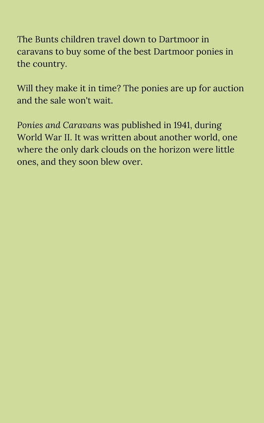 Marjorie Mary Oliver and Eva Ducat: Ponies & Caravans (eBook - Bunts series 3)