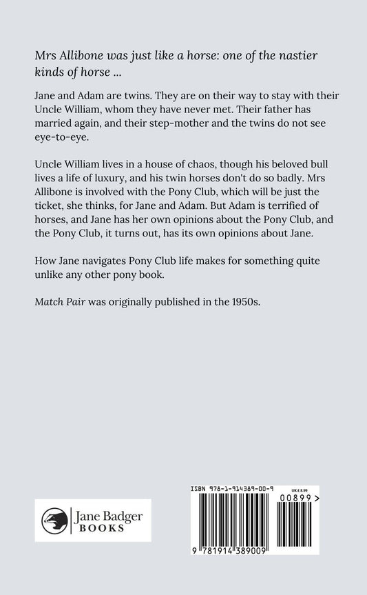 Patience McElwee: Match Pair (paperback)