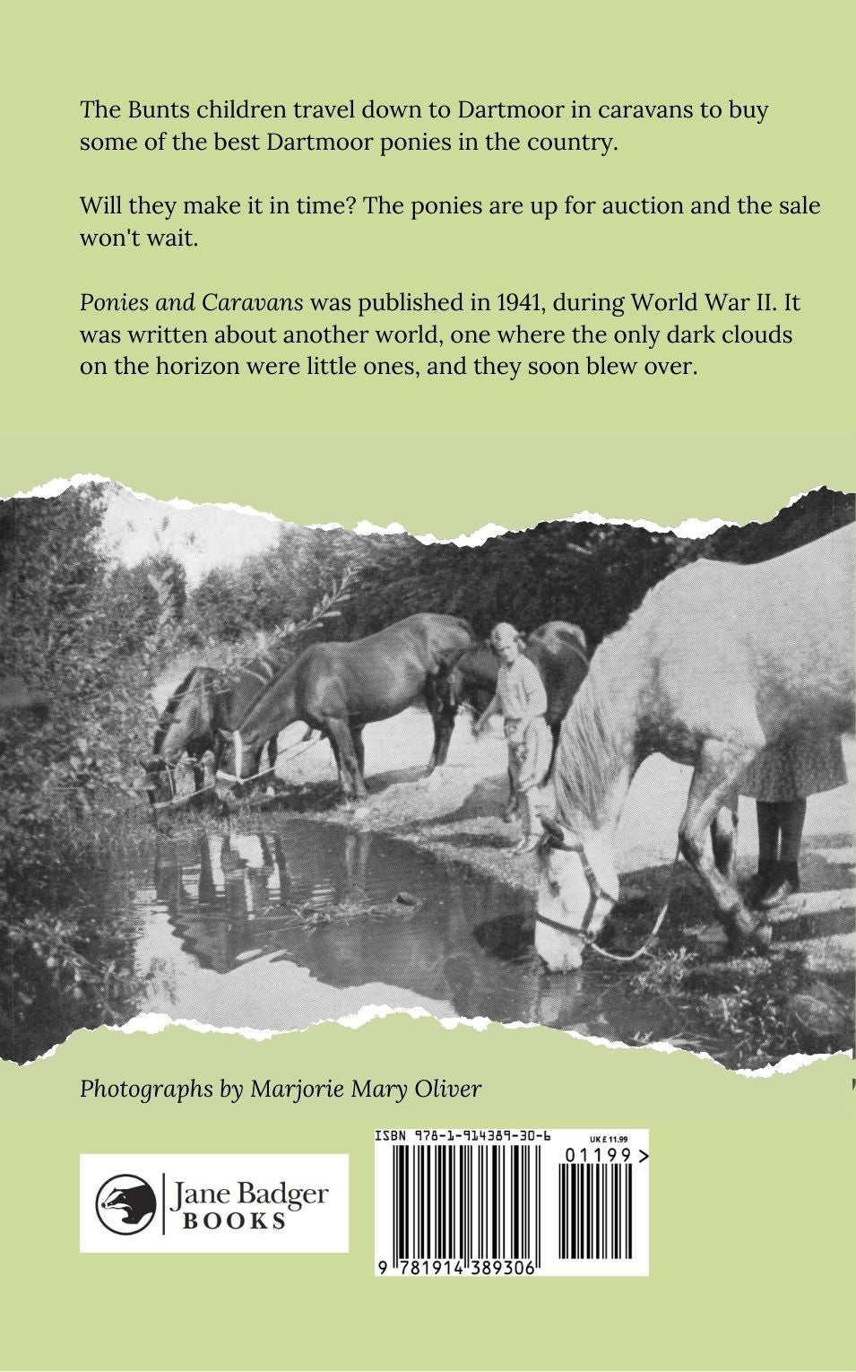 Marjorie Mary Oliver & Eva Ducat: Ponies and Caravans (paperback)