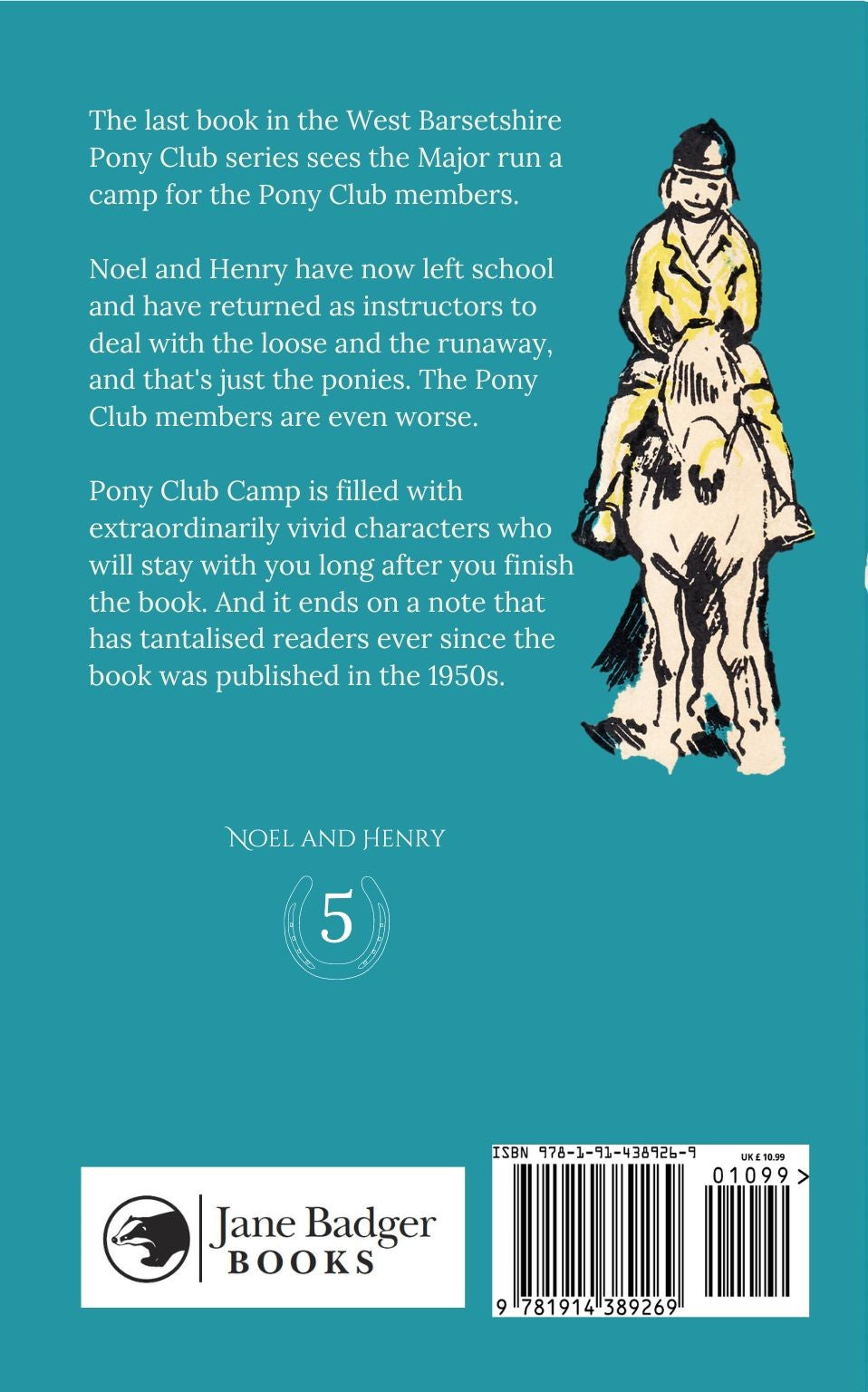 Josephine Pullein-Thompson: Pony Club Camp (paperback)