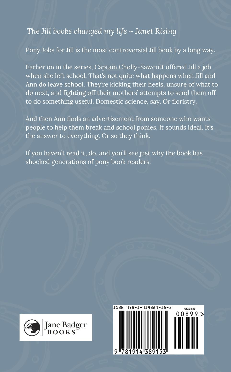 Ruby Ferguson: Pony Jobs for Jill (paperback)