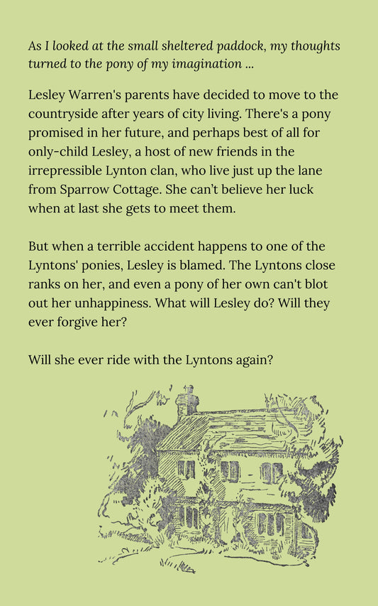 Diana Pullein-Thompson: Riding with the Lyntons PRE-ORDER OUT 25 March