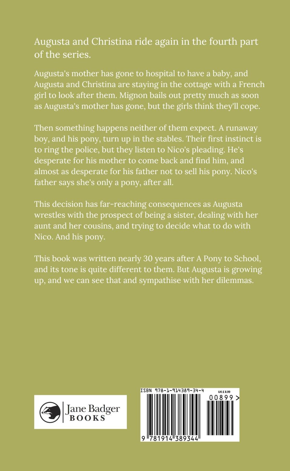 Diana Pullein-Thompson: Only a Pony (paperback)