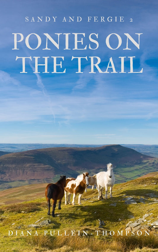 Diana Pullein-Thompson: Ponies on the Trail (eBook - Sandy 2)