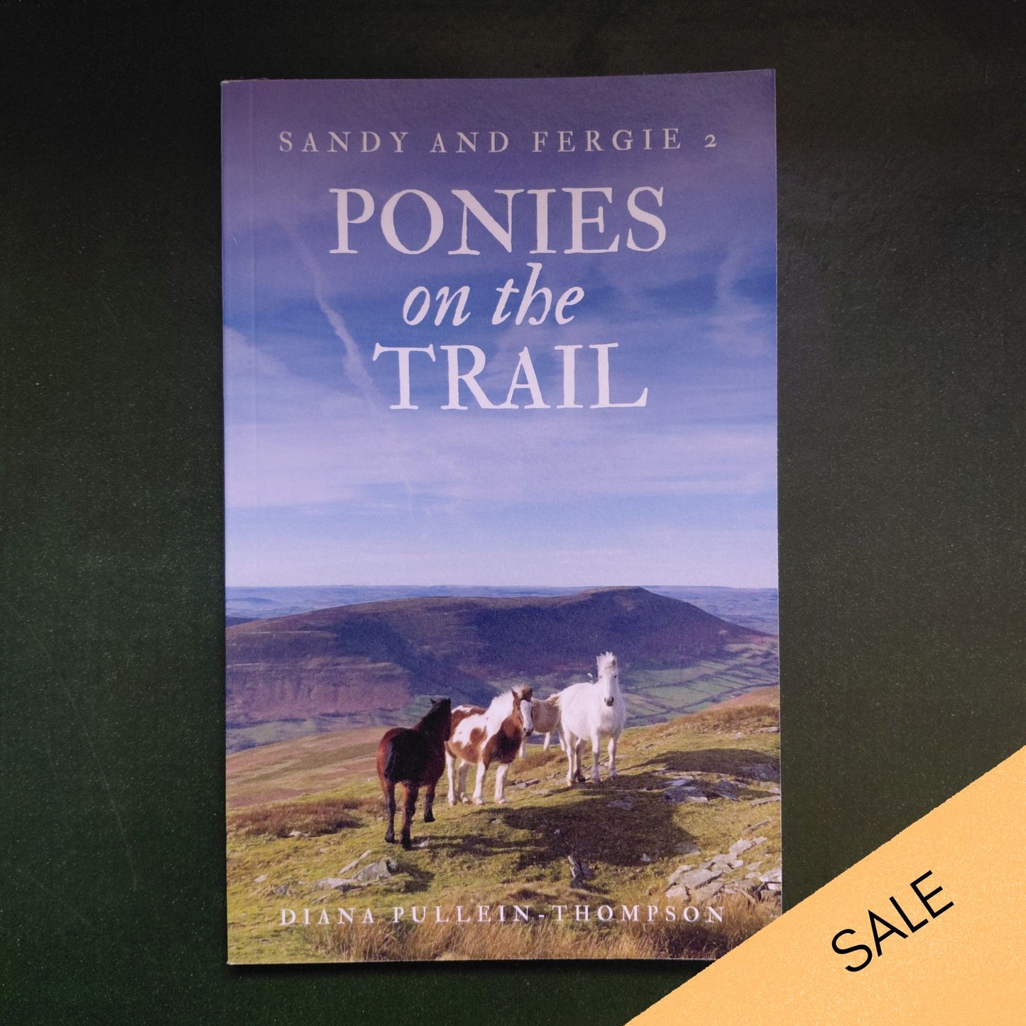 Diana Pullein-Thompson: Ponies on the Trail (paperback) SALE