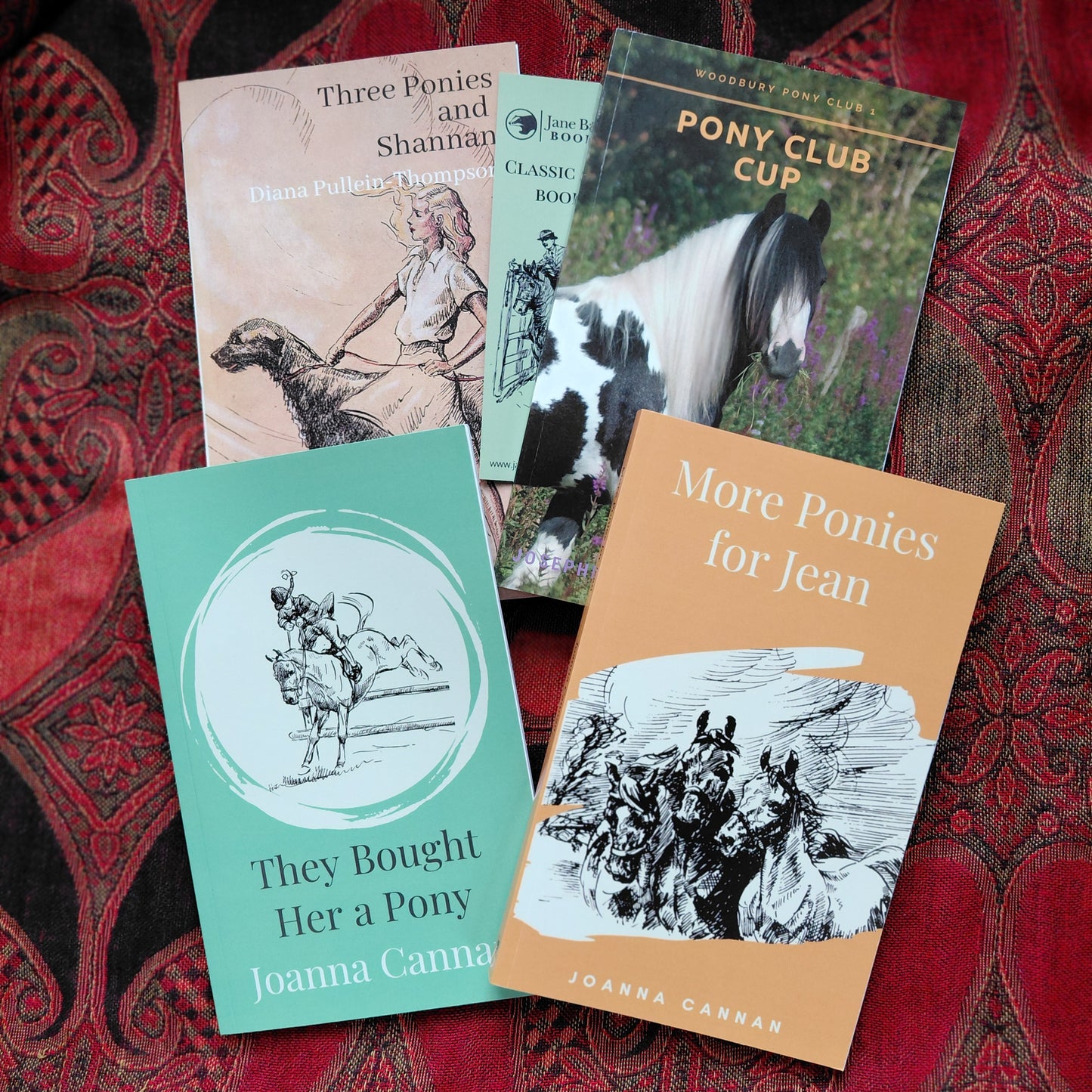 Joanna Cannan and Pullein-Thompson collection (4 paperbacks)