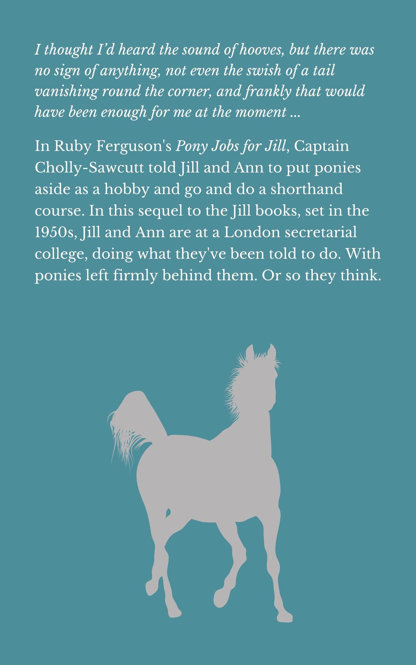 Jane Badger: Jill and the Lost Ponies (eBook)