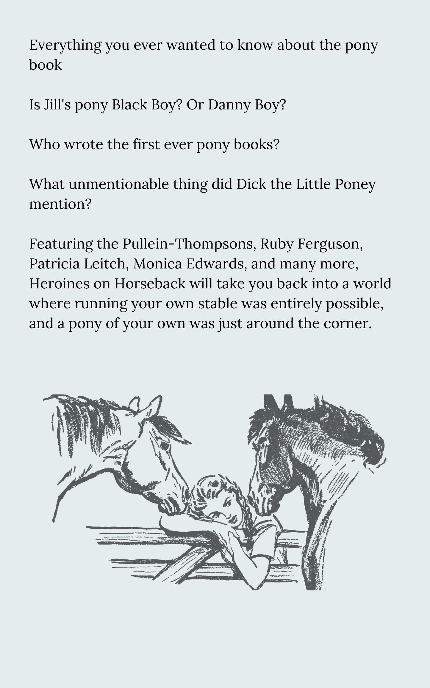Jane Badger: Heroines on Horseback (eBook)
