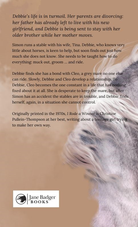 Christine Pullein-Thompson: I Rode a Winner (paperback)