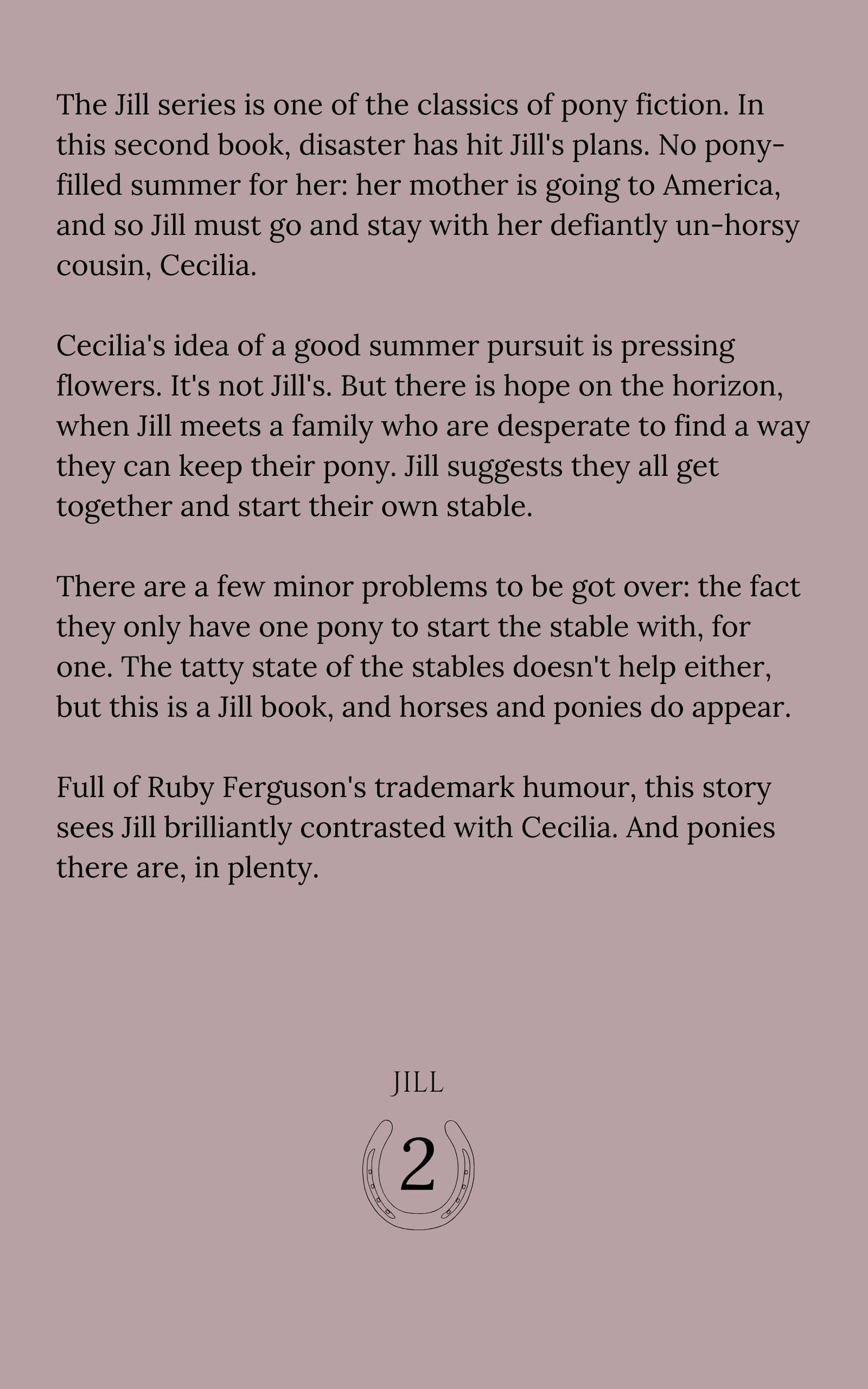 Ruby Ferguson: A Stable for Jill (eBook)
